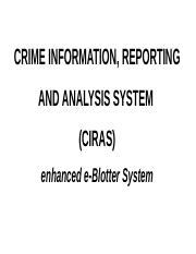 pnpciras login|Crime Information, Reporting and Analysis System (CIRAS).